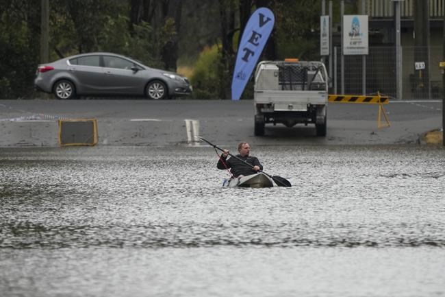 Sydney floods burden 50,000 around Australia's largest city | iNFOnews.ca CP1991870841