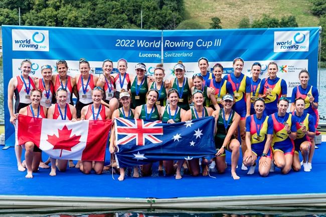Canada wins World Cup silver in women's eight rowing | iNFOnews.ca Canada wins World Cup silver in women's eight rowing | iNFOnews.ca