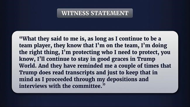 Witness tampering at Jan. 6 hearing? Cheney raises prospect | iNFOnews.ca Witness tampering at Jan. 6 hearing? Cheney raises prospect | iNFOnews.ca