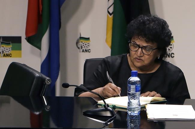 Leading official of South Africa's ruling ANC party dies | iNFOnews.ca