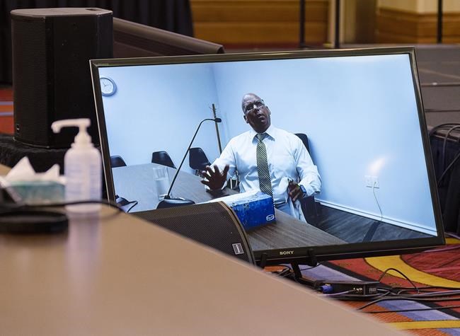 Ex-Mountie sticks by story denying responding to 2013 domestic attack by mass killer | iNFOnews.ca CP1158811941