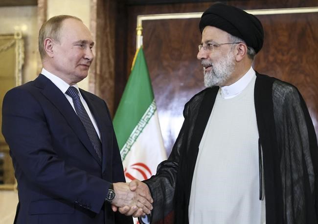 Putin, in Tehran, gets strong support from Iran over Ukraine | iNFOnews.ca