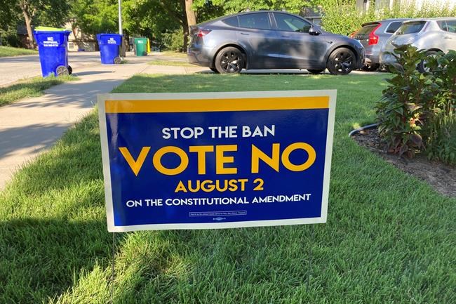 Kansas to recount abortion vote by hand, despite big margin | iNFOnews.ca