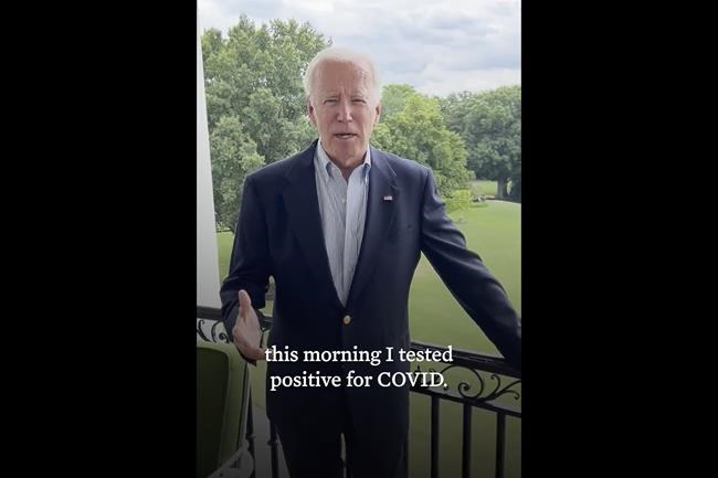Biden tests positive for COVID-19, has 'very mild symptoms' | iNFOnews.ca Biden tests positive for COVID-19, has 'very mild symptoms' | iNFOnews.ca