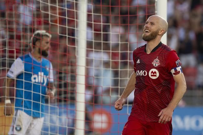 Toronto midfielder Michael Bradley named MLS player of the week | iNFOnews.ca CP1857185117