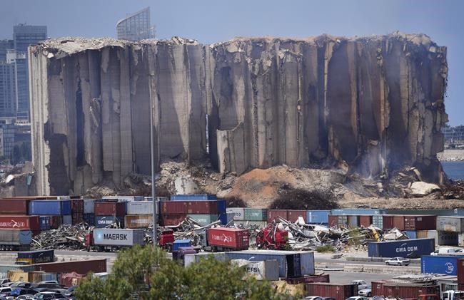 Beirut port blast survivors relive trauma as silos burns | iNFOnews.ca
