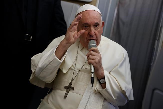 Pope says he'll slow down or retire: 'You can change a pope' | iNFOnews.ca