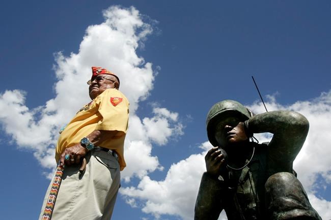 Navajo Code Talker Samuel Sandoval dies; 3 left from group | iNFOnews.ca Navajo Code Talker Samuel Sandoval dies; 3 left from group | iNFOnews.ca