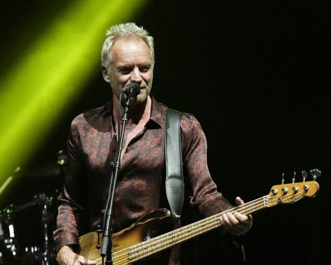 Sting warns during Warsaw concert of threats to democracy | iNFOnews.ca