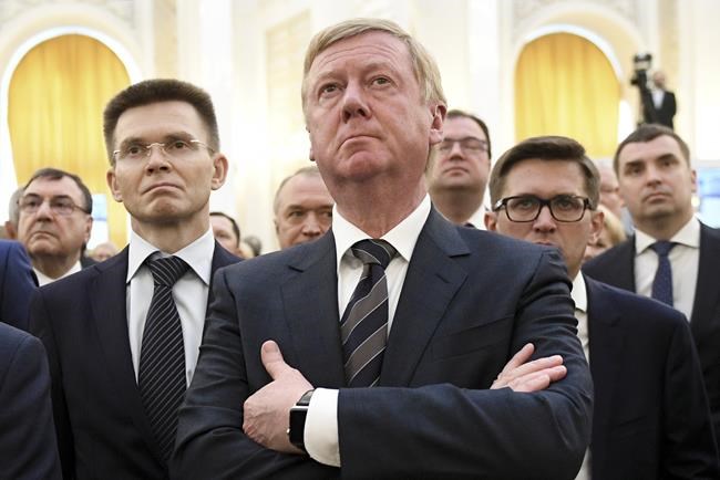 Ex-Putin adviser Chubais reported to be in European hospital | iNFOnews.ca CP649215699