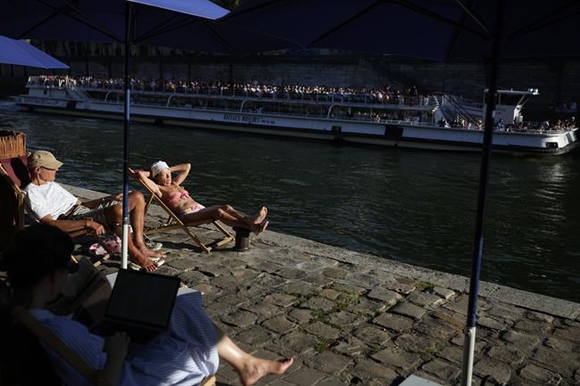 France's 2nd heat wave of the year leaves Paris sweltering | iNFOnews.ca