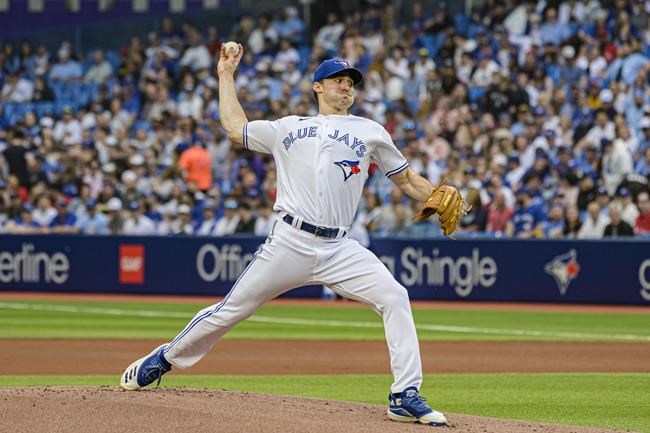 Blue Jays place pitcher Stripling on 15-day injured list with hip strain | iNFOnews.ca