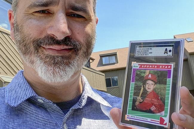 How much is Zuckerberg worth? Card collector could find out | iNFOnews.ca CP825175537