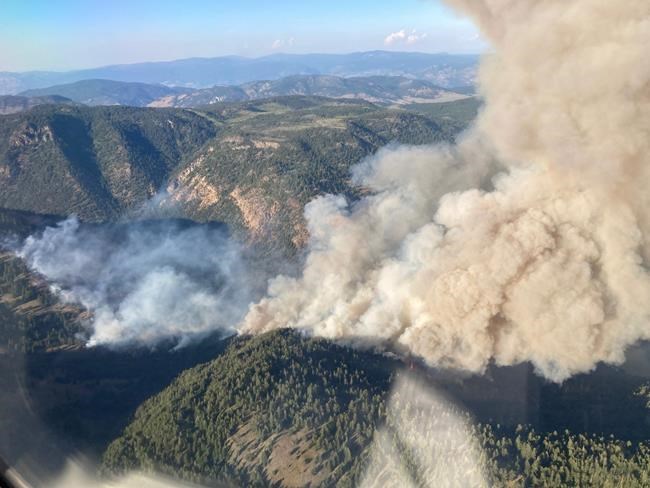 Hotter, drier weather causing increase in B.C. wildfire near Okanagan | iNFOnews.ca Hotter, drier weather causing increase in B.C. wildfire near Okanagan | iNFOnews.ca