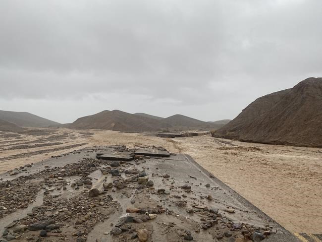 Death Valley route buried in floods closed for another week | iNFOnews.ca