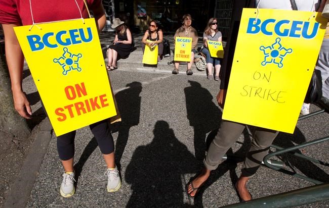 BCGEU announces targeted job action, picket lines, as strike notice expires in B.C. | iNFOnews.ca