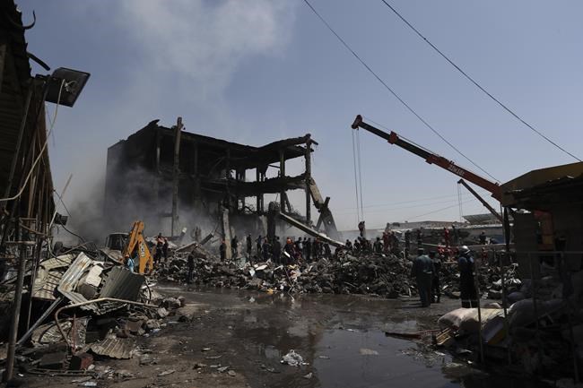 Death toll in fireworks depot blast in Armenia reaches 7 | iNFOnews.ca