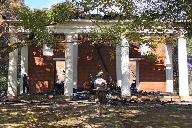 Fire damages Mississippi church where Faulkner was married | iNFOnews.ca