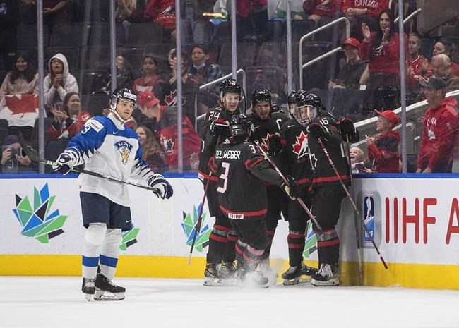 Canada stays undefeated at world juniors with 6-3 win over Finland | iNFOnews.ca