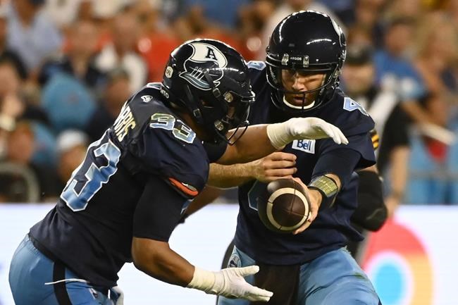 Argos to be without RB Andrew Harris and WR Cam Phillips versus Calgary Stampeders | iNFOnews.ca