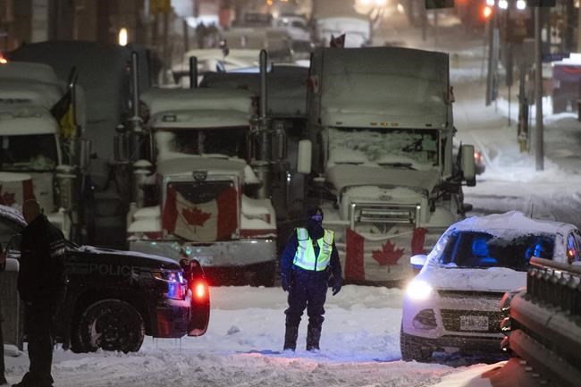 Intelligence report flagged possible 'violent revenge' after Ottawa protest shutdown | iNFOnews.ca CP547049219