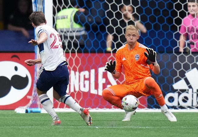 Gauld scores twice to steer playoff-seeking Whitecaps past Rapids 2-1 | iNFOnews.ca Gauld scores twice to steer playoff-seeking Whitecaps past Rapids 2-1 | iNFOnews.ca