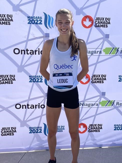 Quebec sprinter Audrey Leduc completes Canada Games gold-medal hat trick | iNFOnews.ca