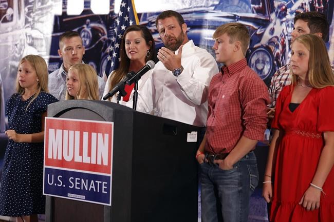 Mullin wins US Senate GOP runoff in deep-red Oklahoma | iNFOnews.ca Mullin wins US Senate GOP runoff in deep-red Oklahoma | iNFOnews.ca