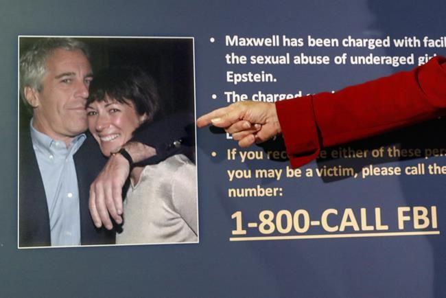 Ghislaine Maxwell's lawyers sue for over $878K in fees | iNFOnews.ca
