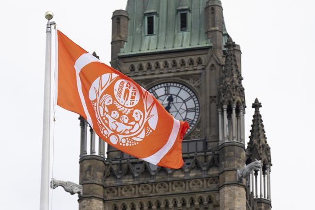 Flag raised on Parliament Hill to honour residential school survivors | iNFOnews.ca CP971620696