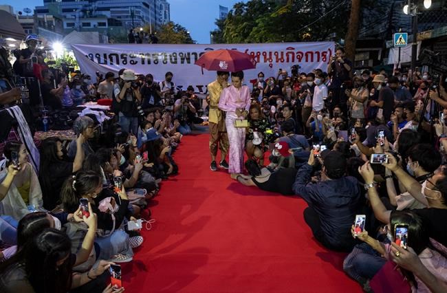 Thai protester accused of mocking queen gets 2 years' prison | iNFOnews.ca