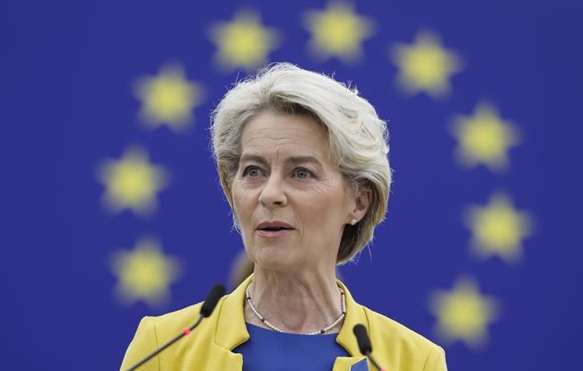 EU chief Von der Leyen to visit Ukraine to stress support | iNFOnews.ca