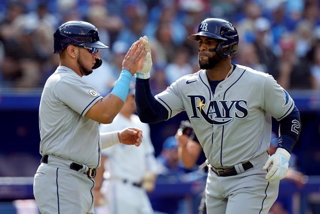 Yandy Diaz's three-run homer sparks Rays in lopsided 11-0 win over Blue Jays | iNFOnews.ca