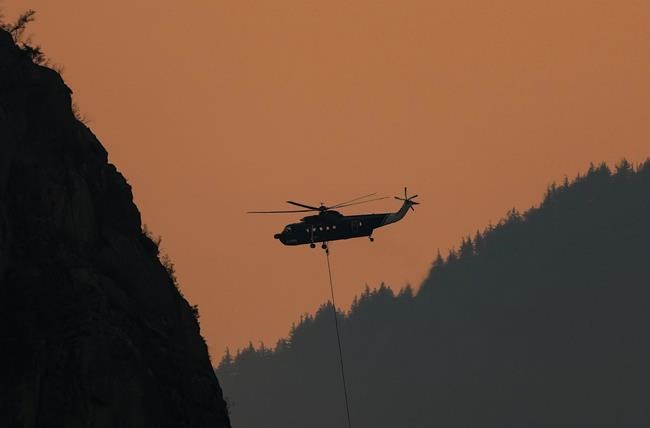 B.C.'s five remaining 'wildfires of note' see rain, cooler temperatures | iNFOnews.ca