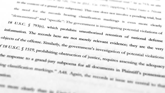 US asks appeals court to lift judge's Mar-a-Lago probe hold | iNFOnews.ca US asks appeals court to lift judge's Mar-a-Lago probe hold | iNFOnews.ca