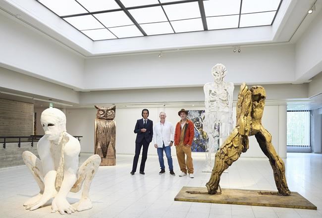 Brad Pitt, Nick Cave make surprise art debut in Finland | iNFOnews.ca