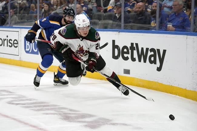 Coyotes sign forward Hayton to new two-year deal | iNFOnews.ca
