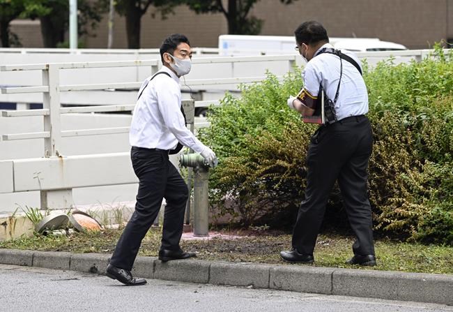 Man sets himself on fire in apparent protest of Abe funeral | iNFOnews.ca CP2019293712