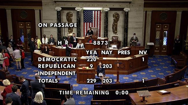 House passes election law overhaul in response to Jan. 6 | iNFOnews.ca