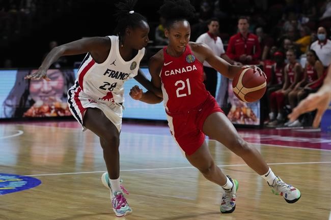 Canada remains undefeated at FIBA women's World Cup with 59-45 win over France | iNFOnews.ca