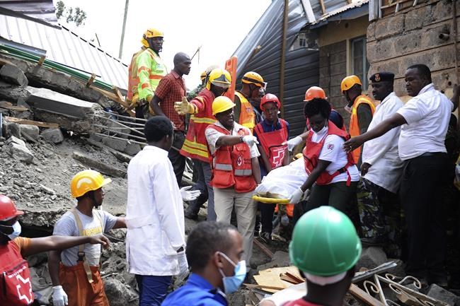 Building collapse near Kenyan capital kills 3; more missing | iNFOnews.ca Building collapse near Kenyan capital kills 3; more missing | iNFOnews.ca