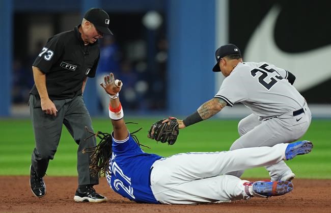Yankees beat Blue Jays 5-2, clinch AL East title | iNFOnews.ca
