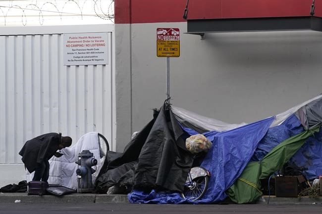 Lawsuit demands San Francisco stop homeless camp sweeps | iNFOnews.ca