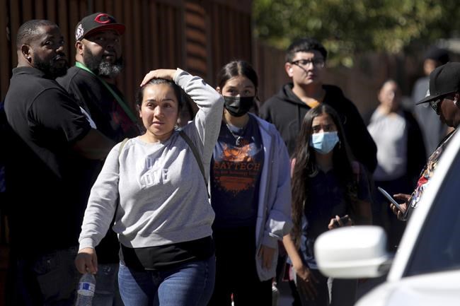 Police: Oakland high school shooting wounds 6 adults | iNFOnews.ca