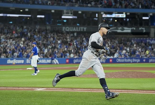 Judge Watch, Frankie Lasagna and Homer No. 61: On an unusual night at the ballpark | iNFOnews.ca