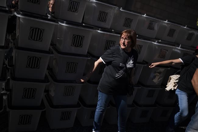 Catalans commemorate 5th anniversary of failed breakaway | iNFOnews.ca CP938869864