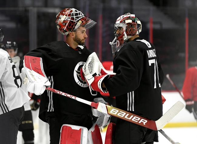 Senators goalie Cam Talbot out five-to-seven weeks with upper-body injury | iNFOnews.ca