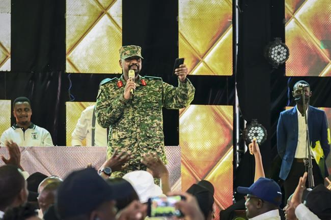 Uganda's president fires military son after offensive tweets | iNFOnews.ca CP485152360