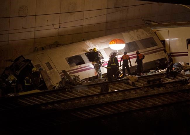 Trial begins in Spain over 2013 train crash that killed 80 | iNFOnews.ca CP318185998