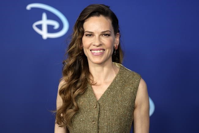 Hilary Swank talks filming new series while expecting twins | iNFOnews.ca